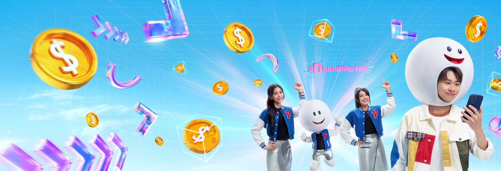 No hidden costs or handling fees. Go Smart!